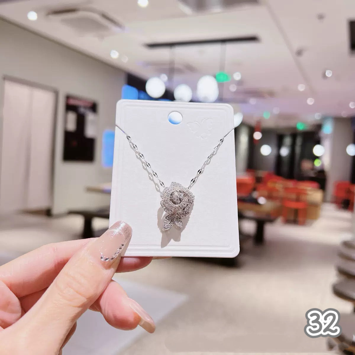 Dainty Silver Necklace