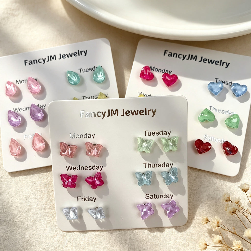 Candy Color Stud Earring - Blind Bag
