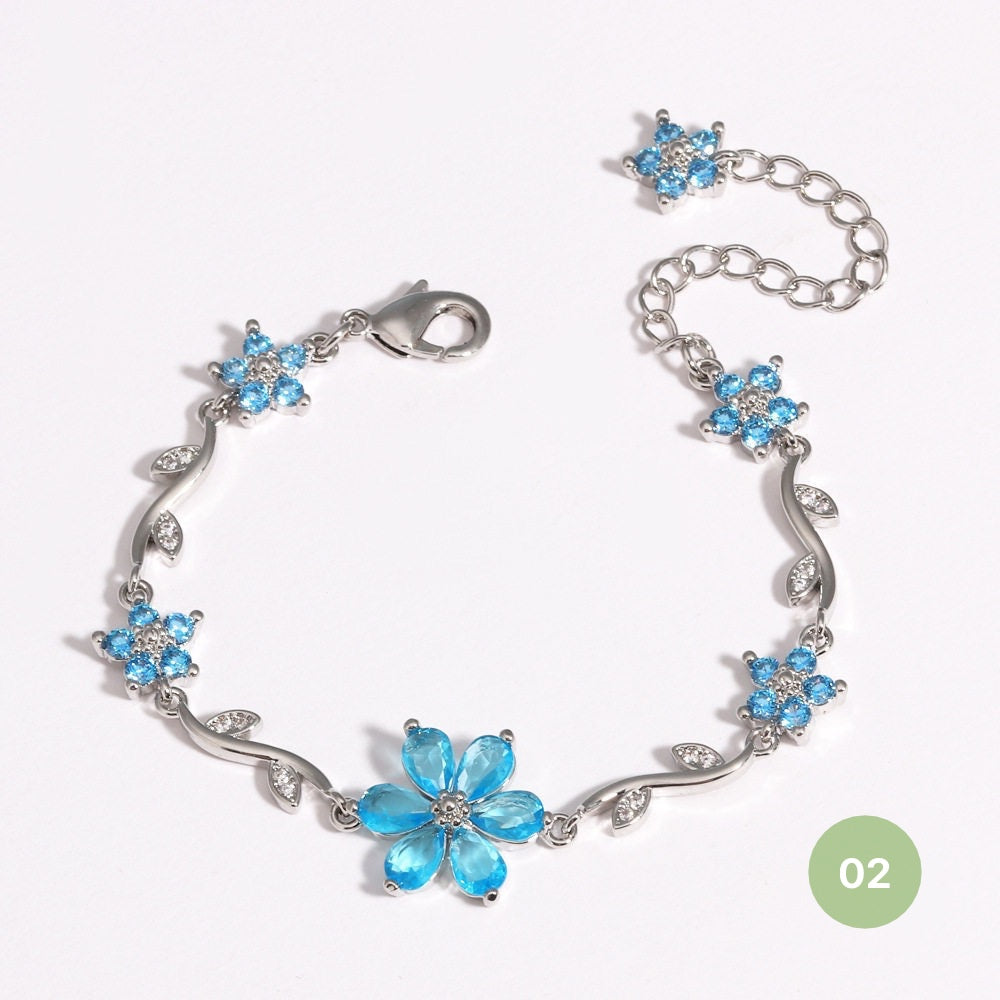 Dainty Flower Bracelets