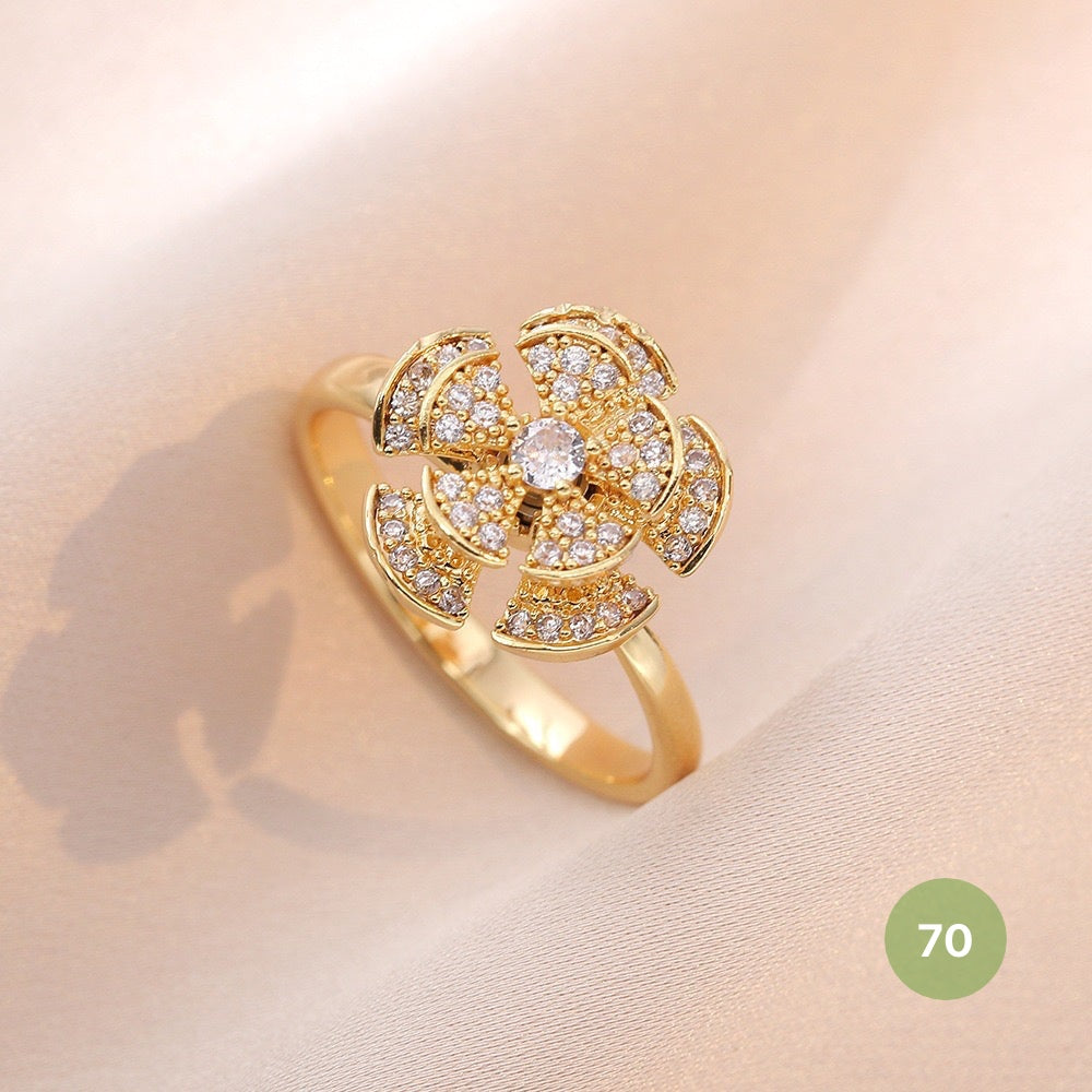 Golden Spinner Ring