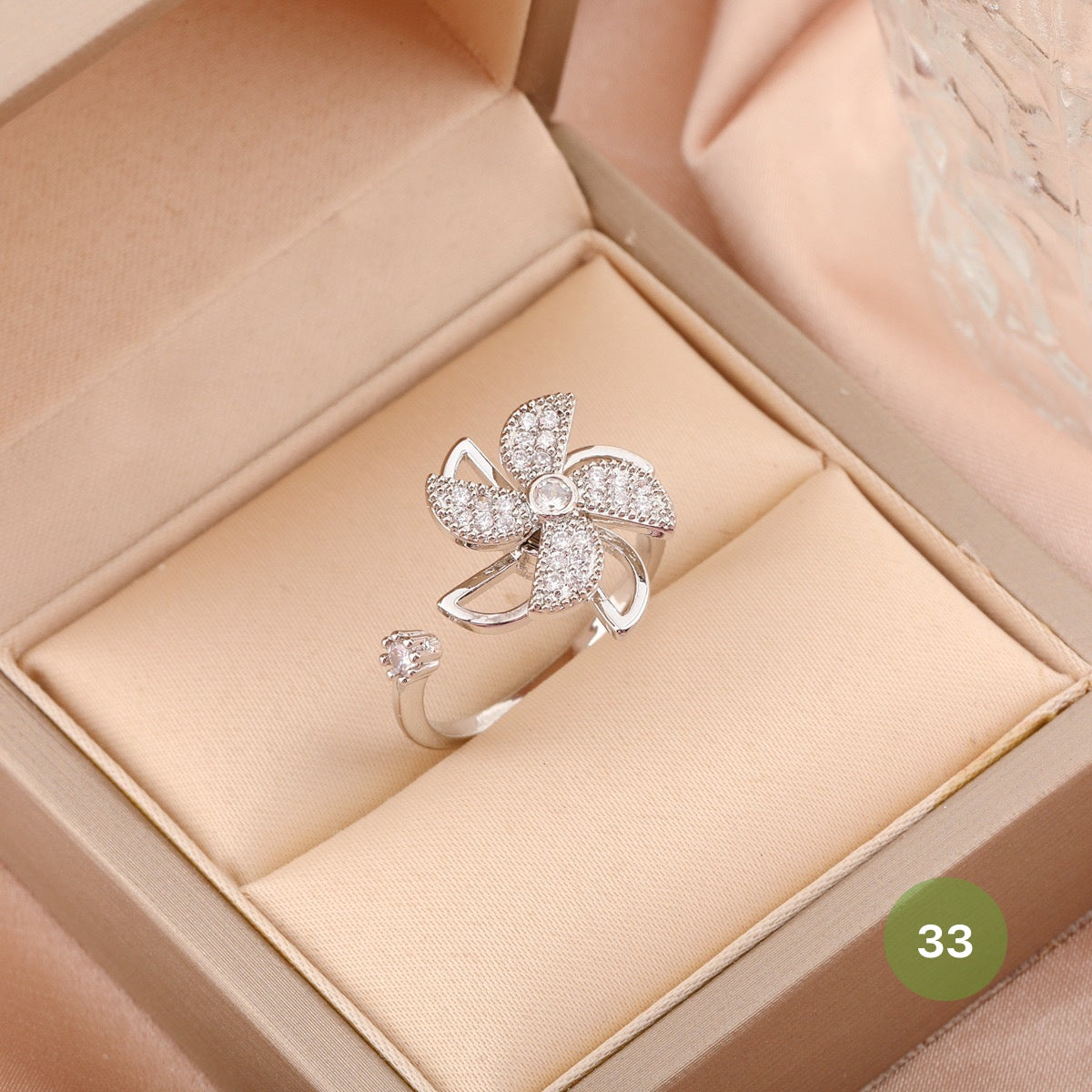 Silver Spinner Ring