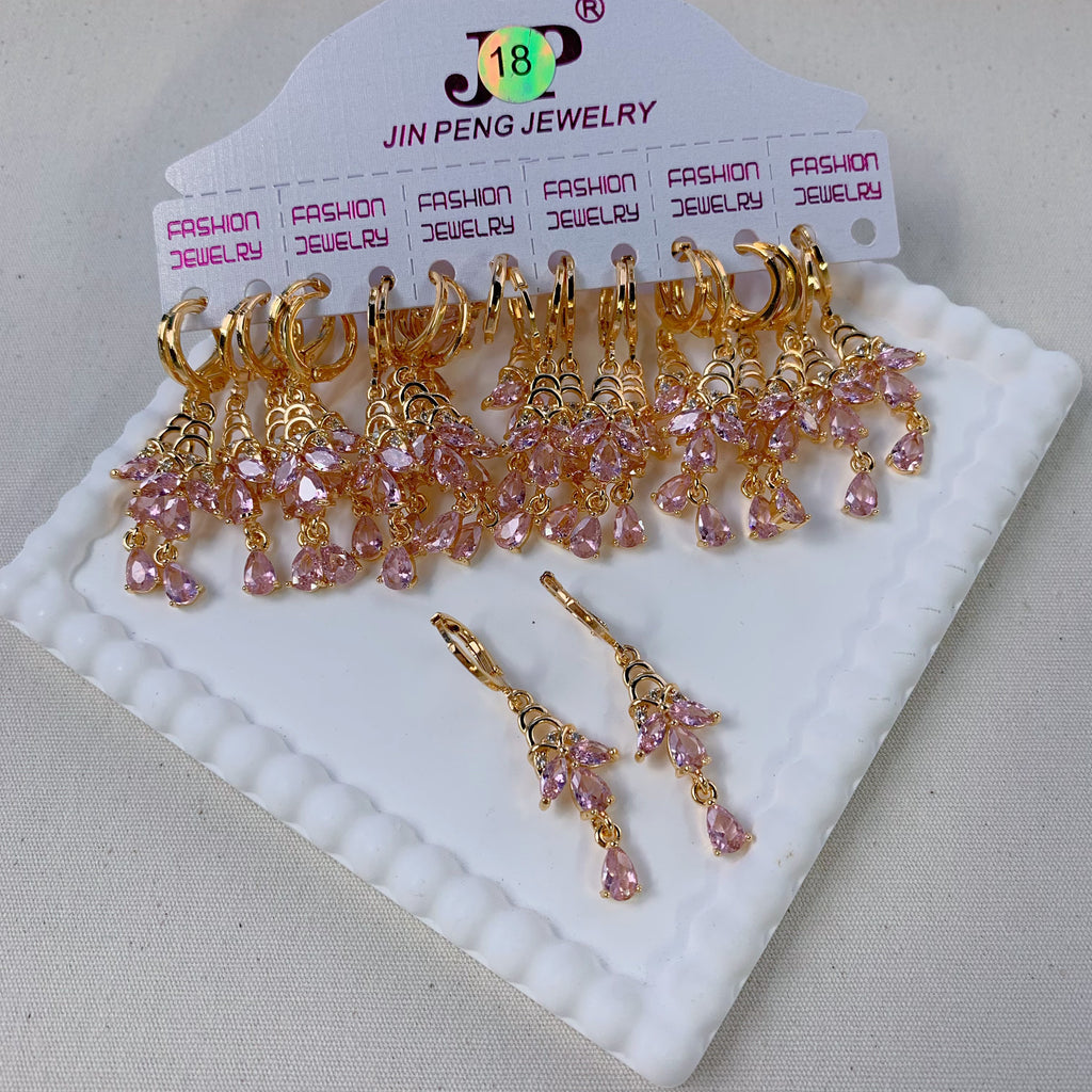 Dainty Dangle Hoop Earring