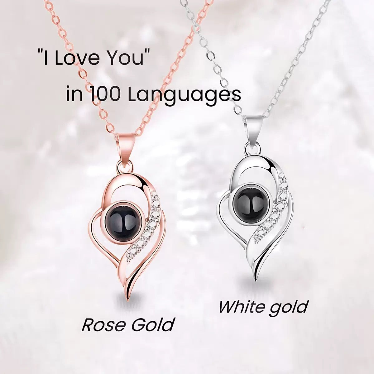 I love u in 100 languages Necklace - Blind Bag