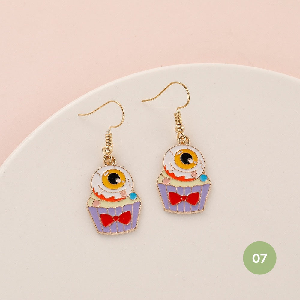 Halloween Spooky Dangle Earrings