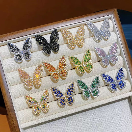 Fancy Butterfly Rings