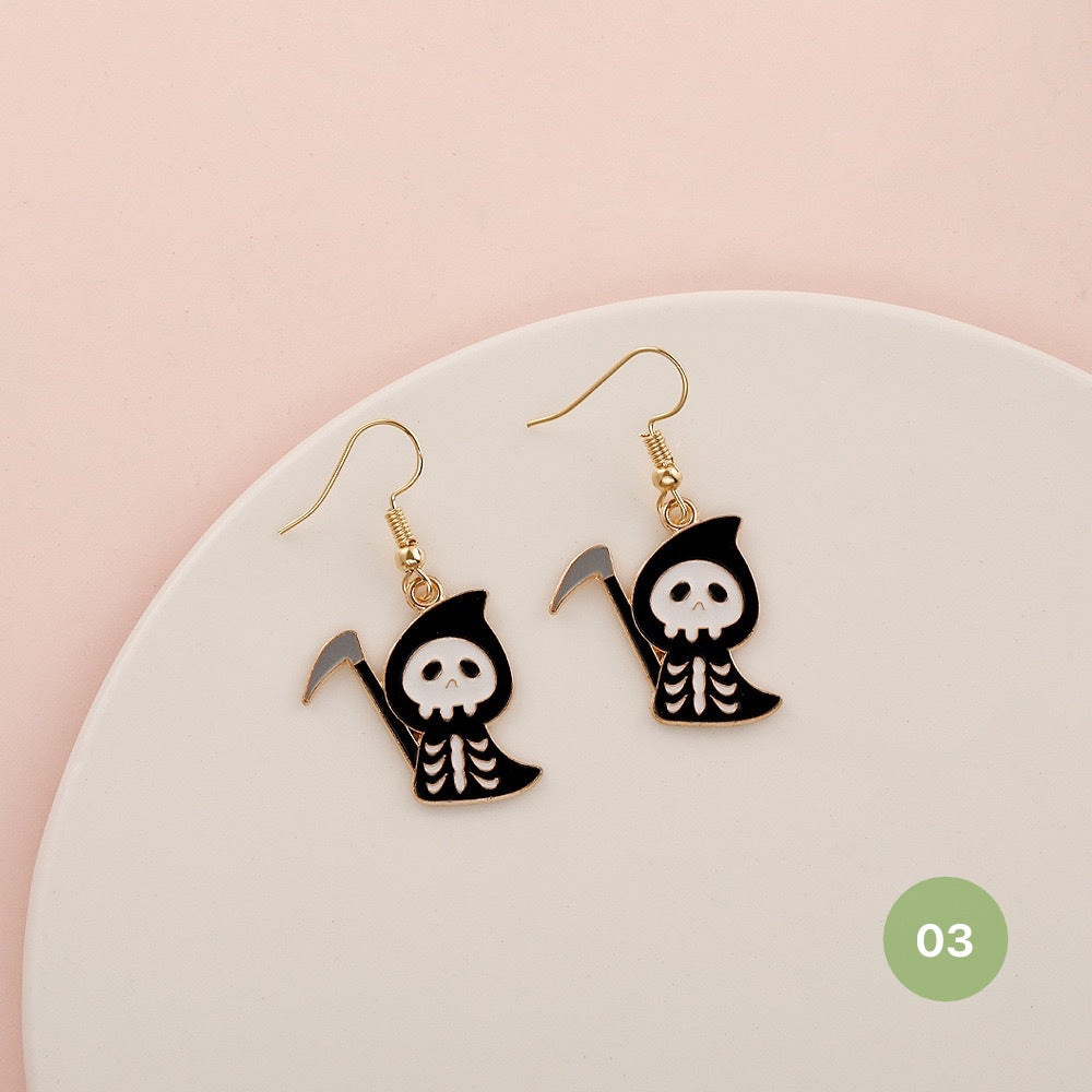Halloween Spooky Dangle Earrings
