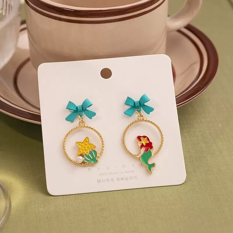 Little Mermaid Earrings