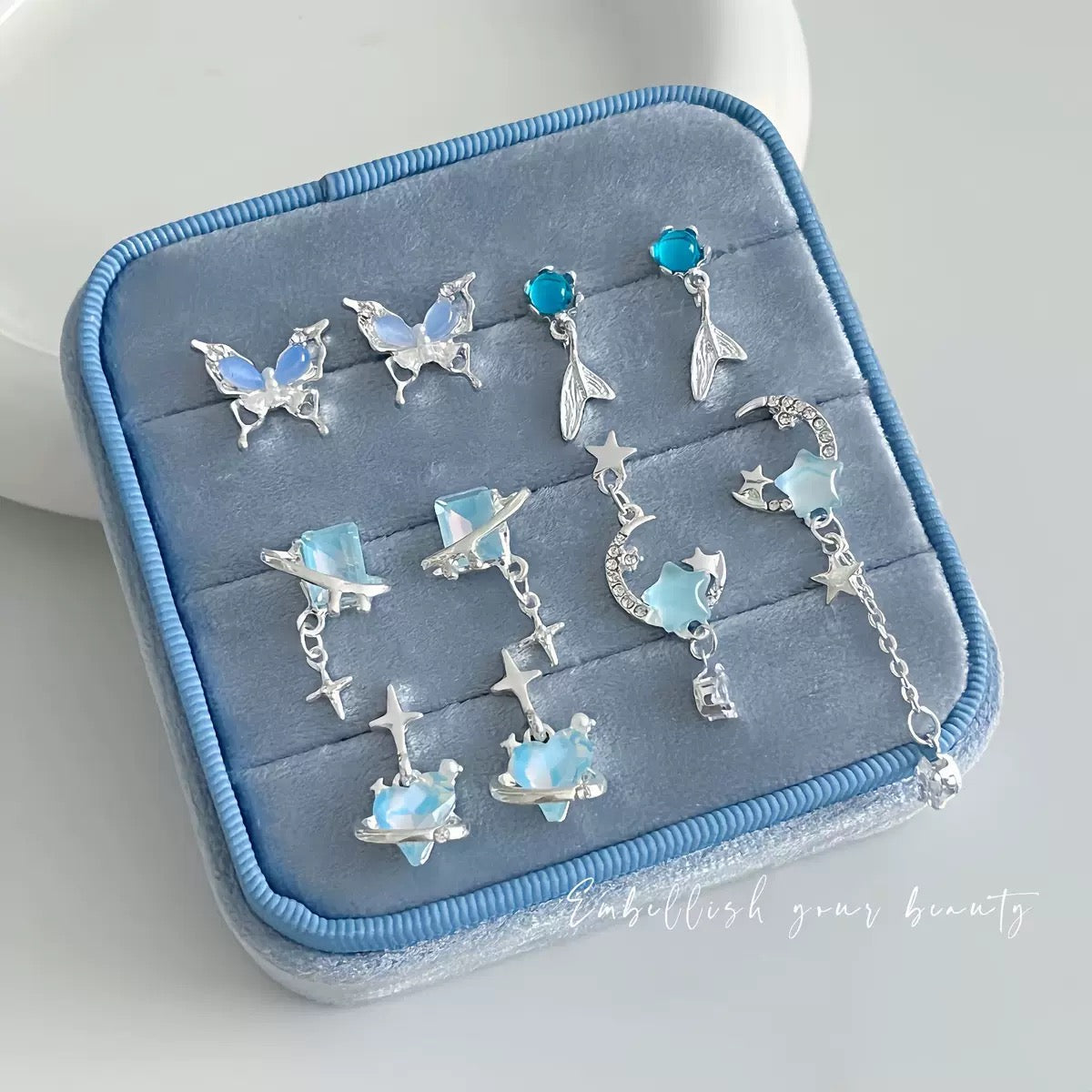 Ocean Series Stud Earrings