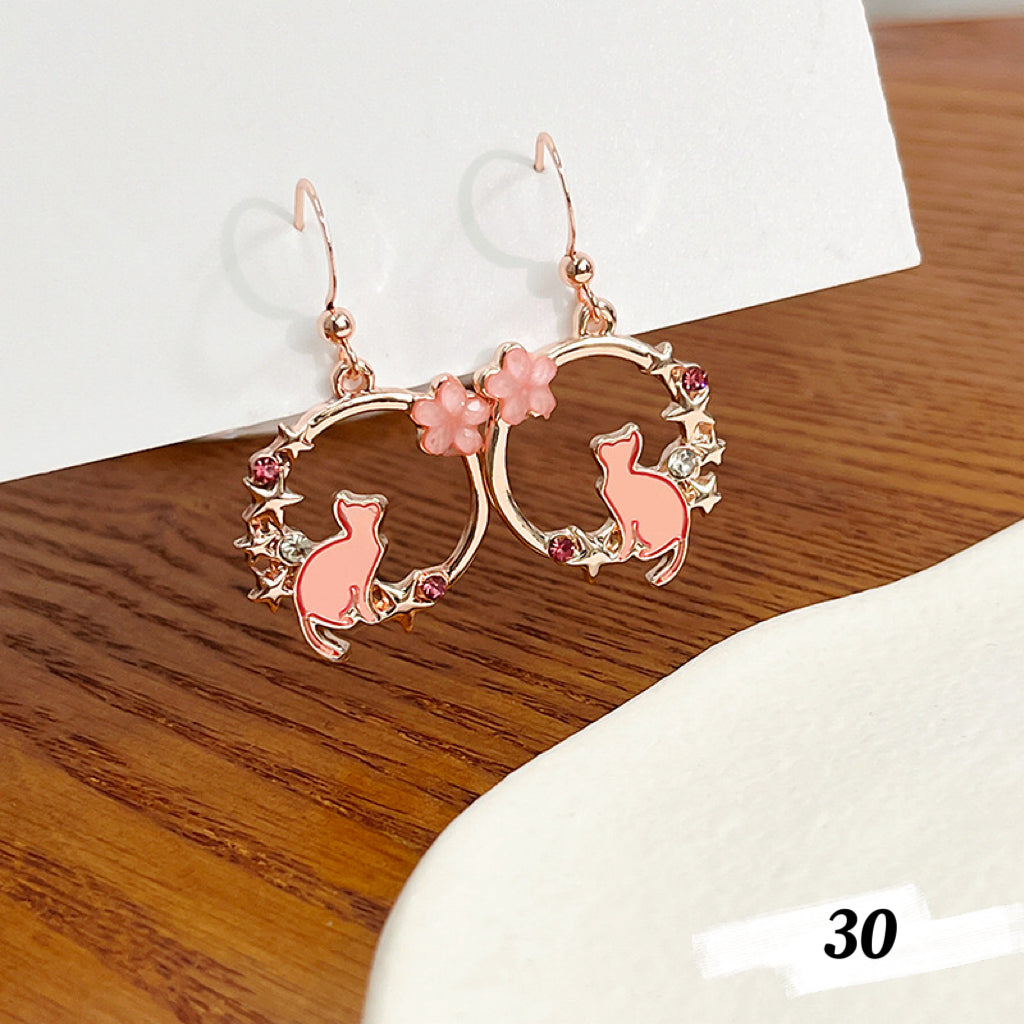 Cute Cat Series Earrings