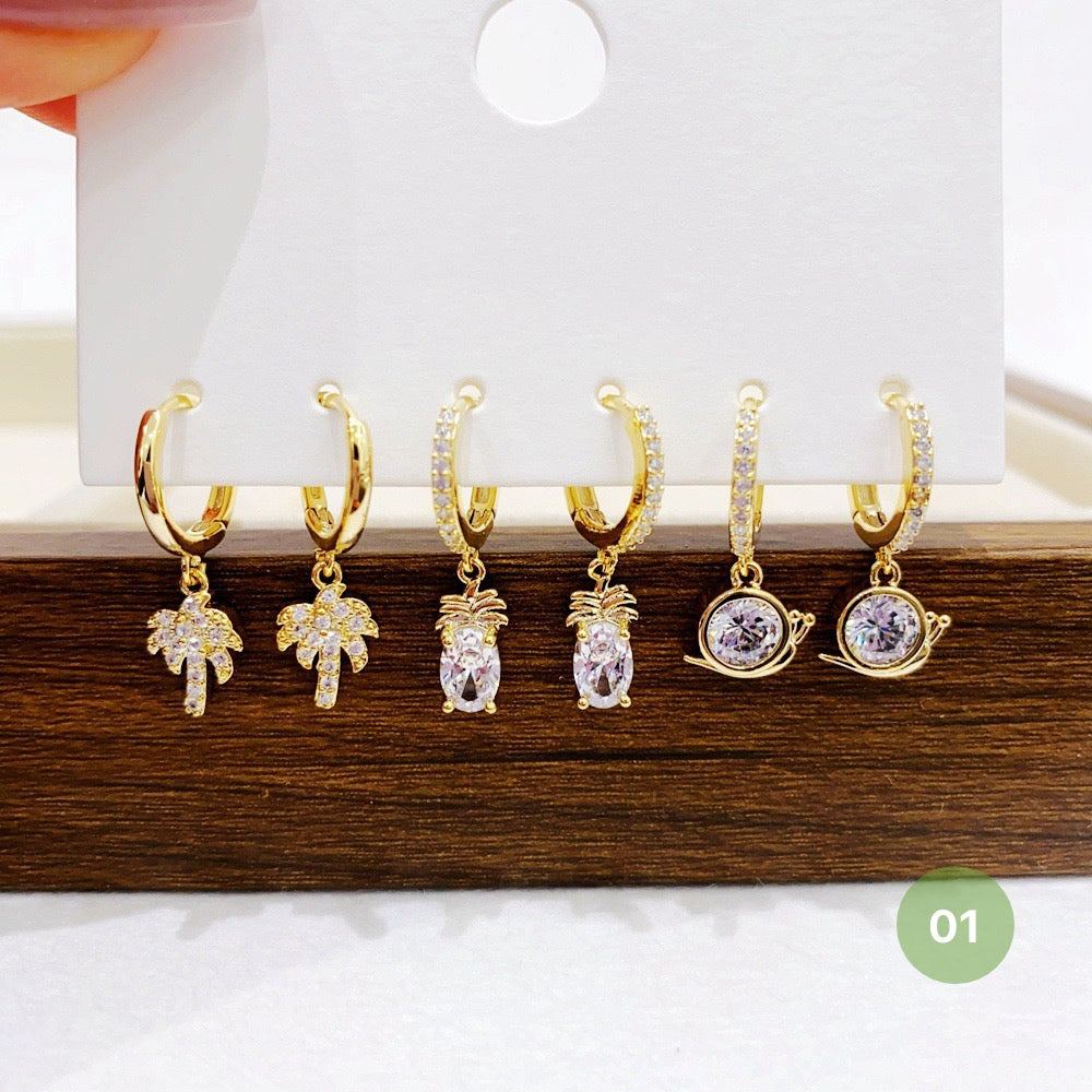 Cute Tiny Hoop Earrings