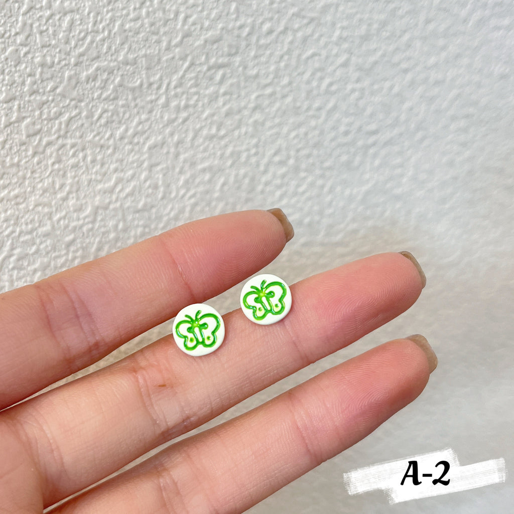 Dainty Stud Earrings - A collection