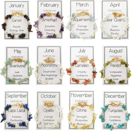Birthstone Crystal Bracelet