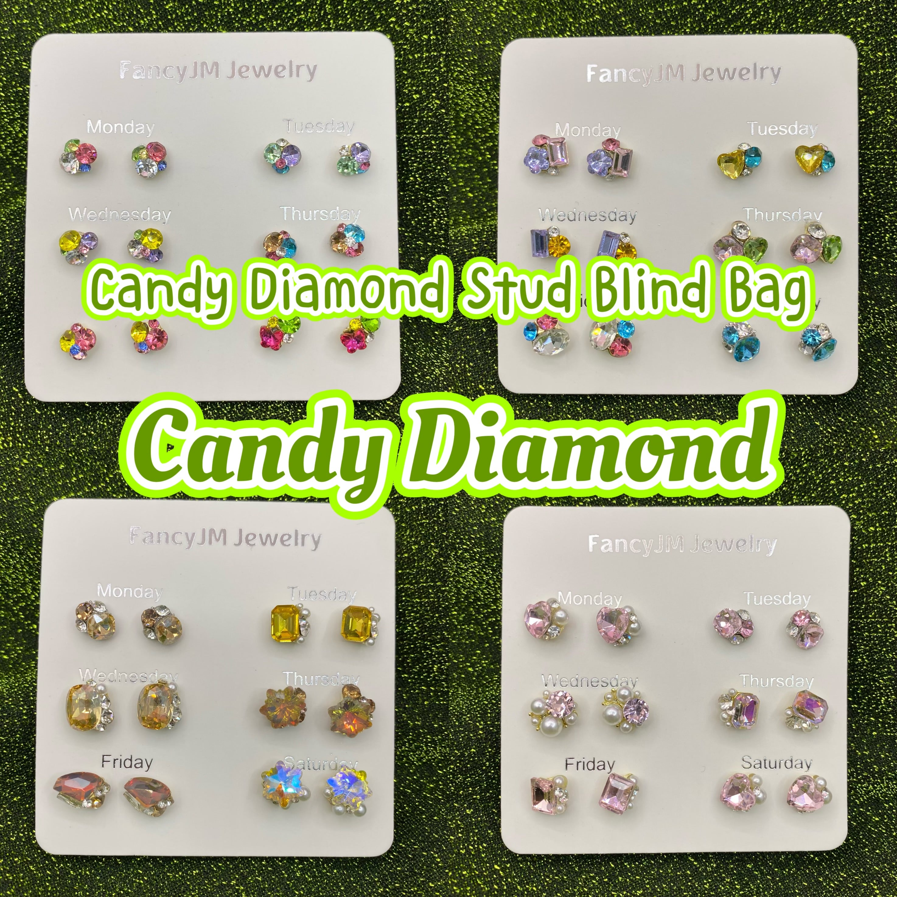 Shiny Stud Earring- Blind Bag