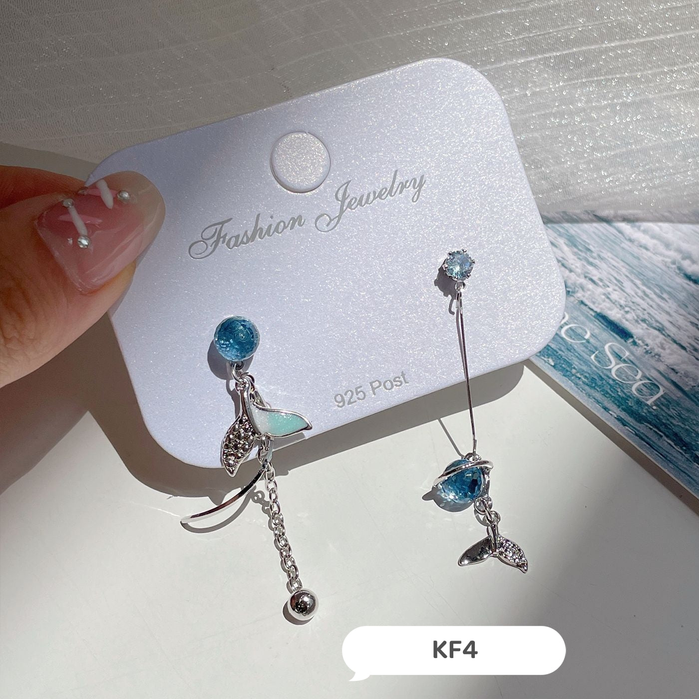 Oceanic Delicate Dangle Earrings