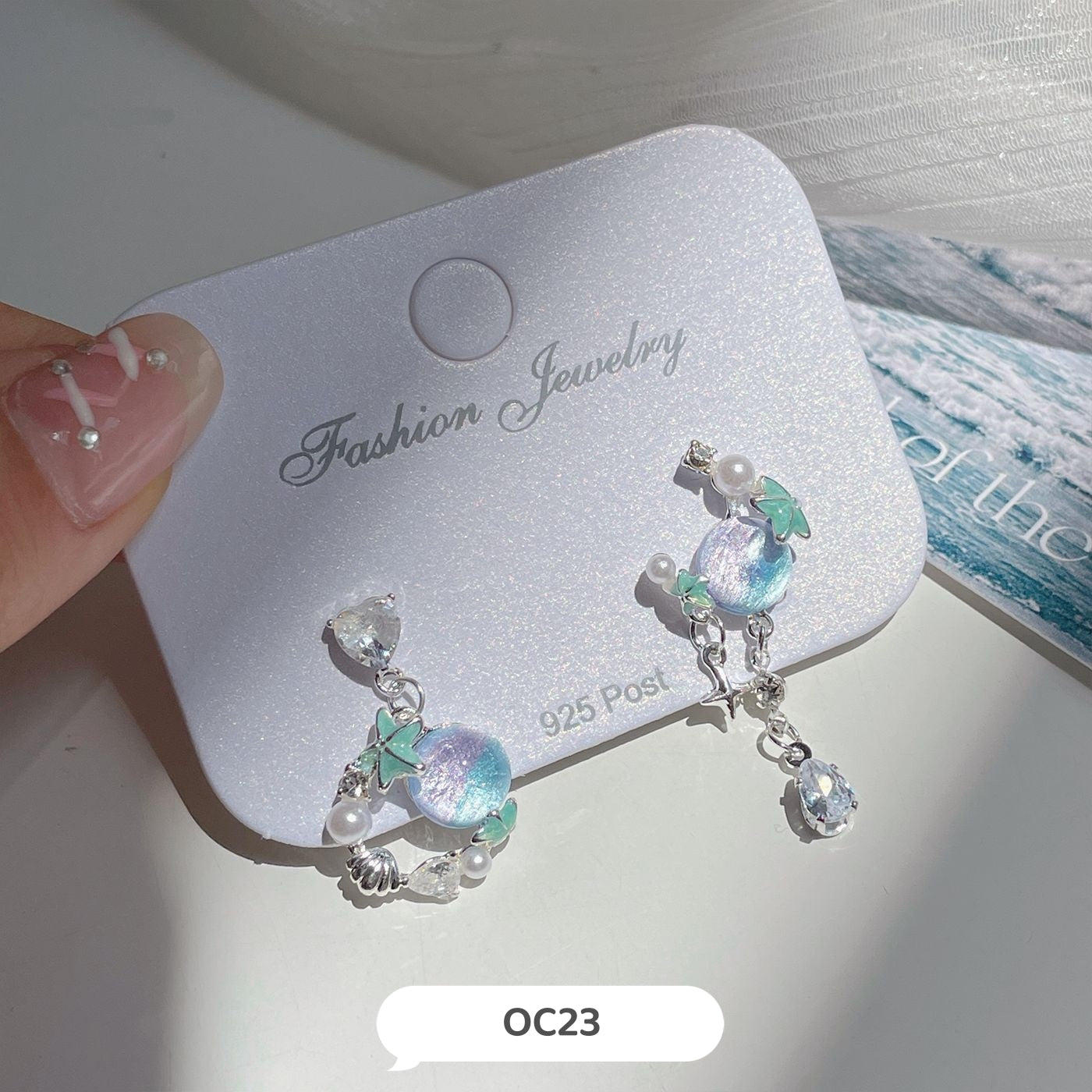 Oceanic Delicate Dangle Earrings