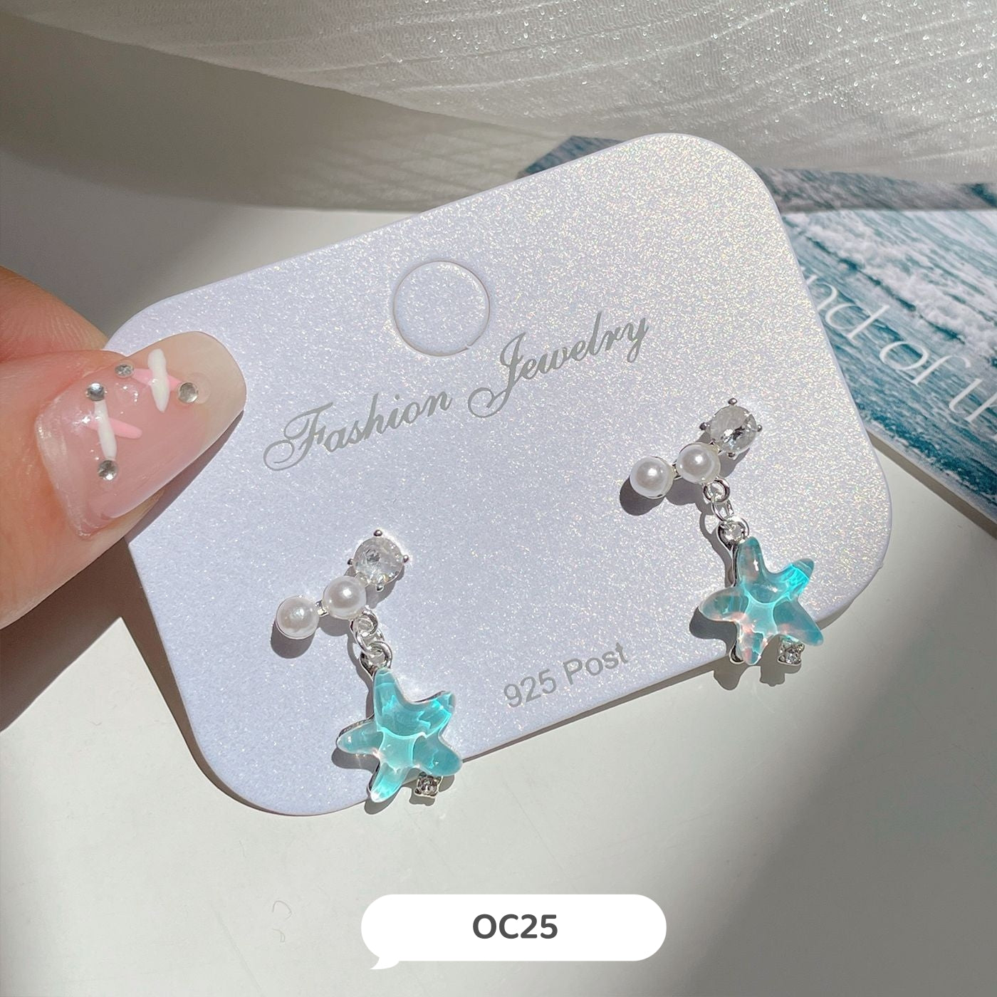 Oceanic Delicate Dangle Earrings