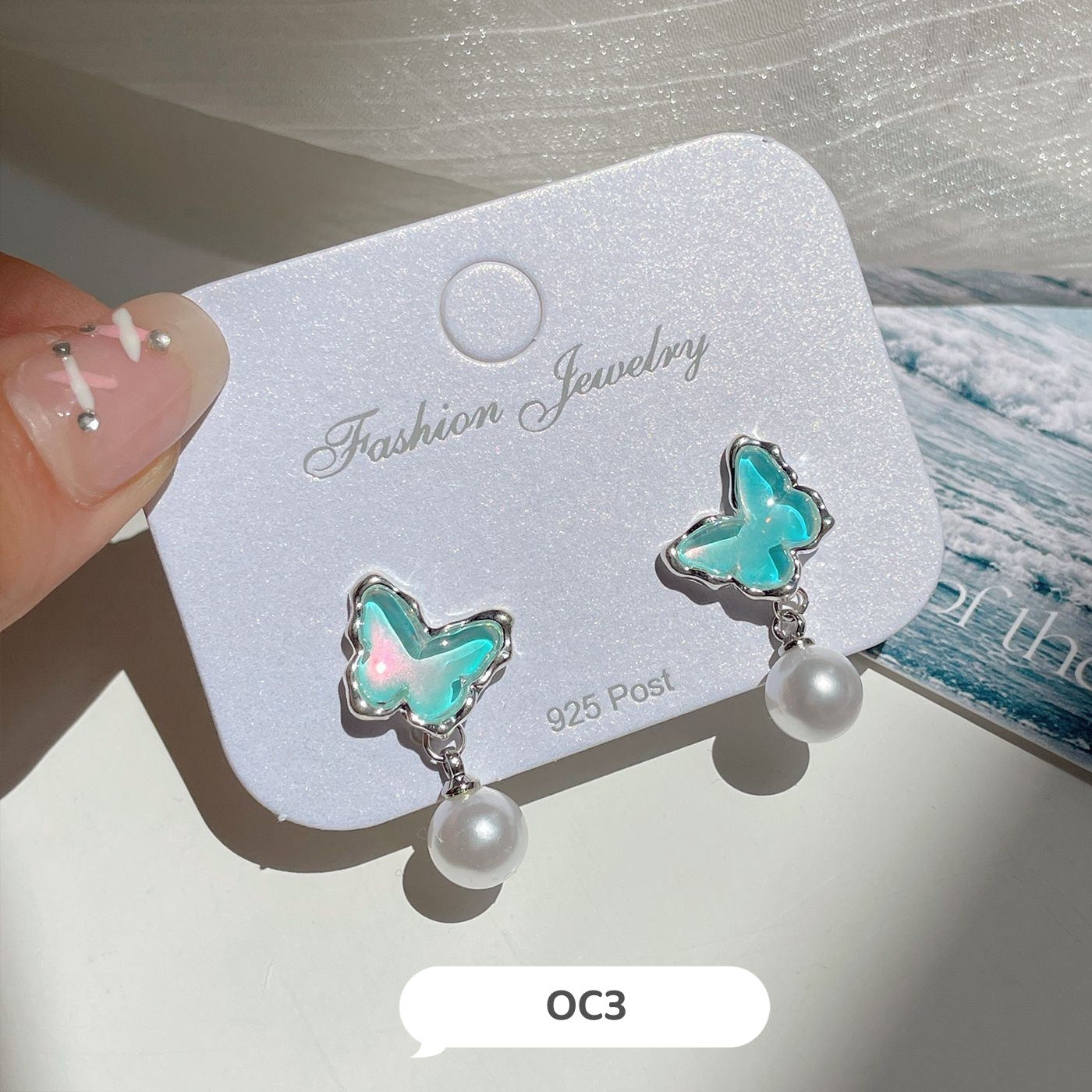 Oceanic Delicate Dangle Earrings