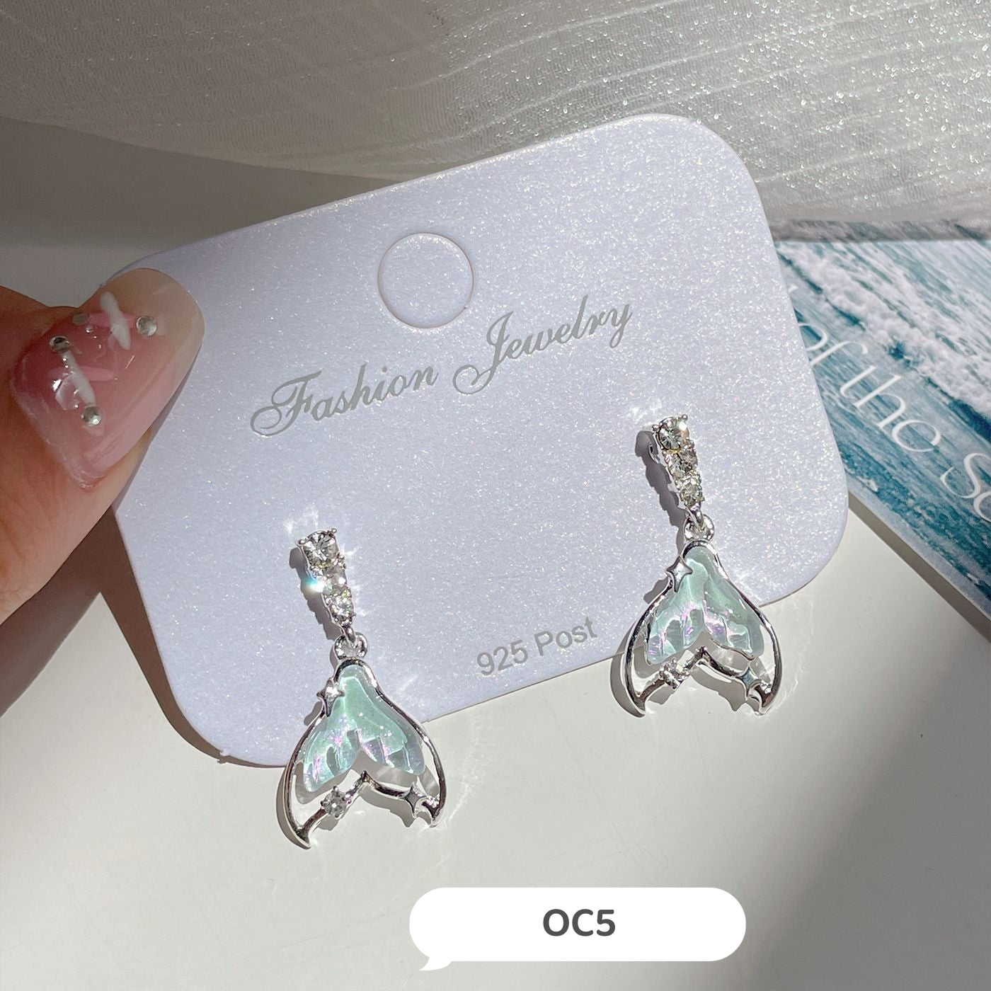 Oceanic Delicate Dangle Earrings