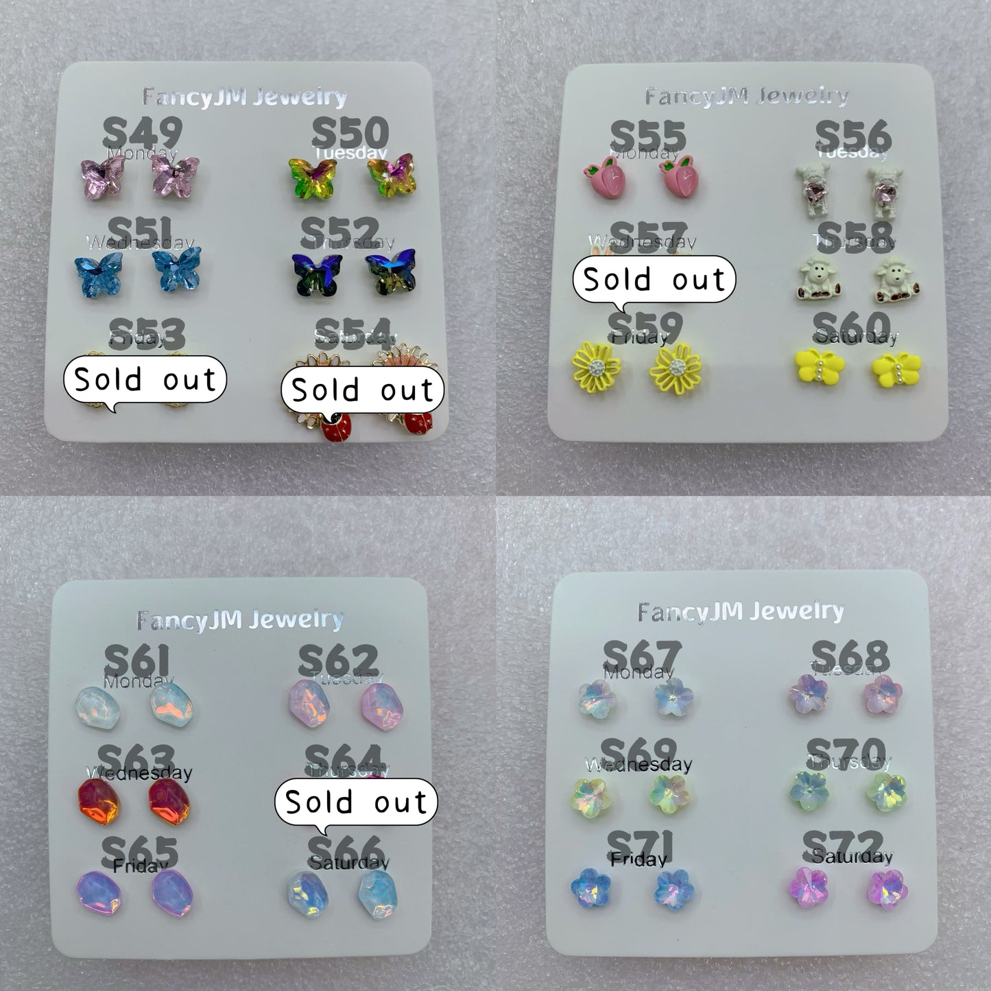 [Pick Online] Cute Earrings All styles