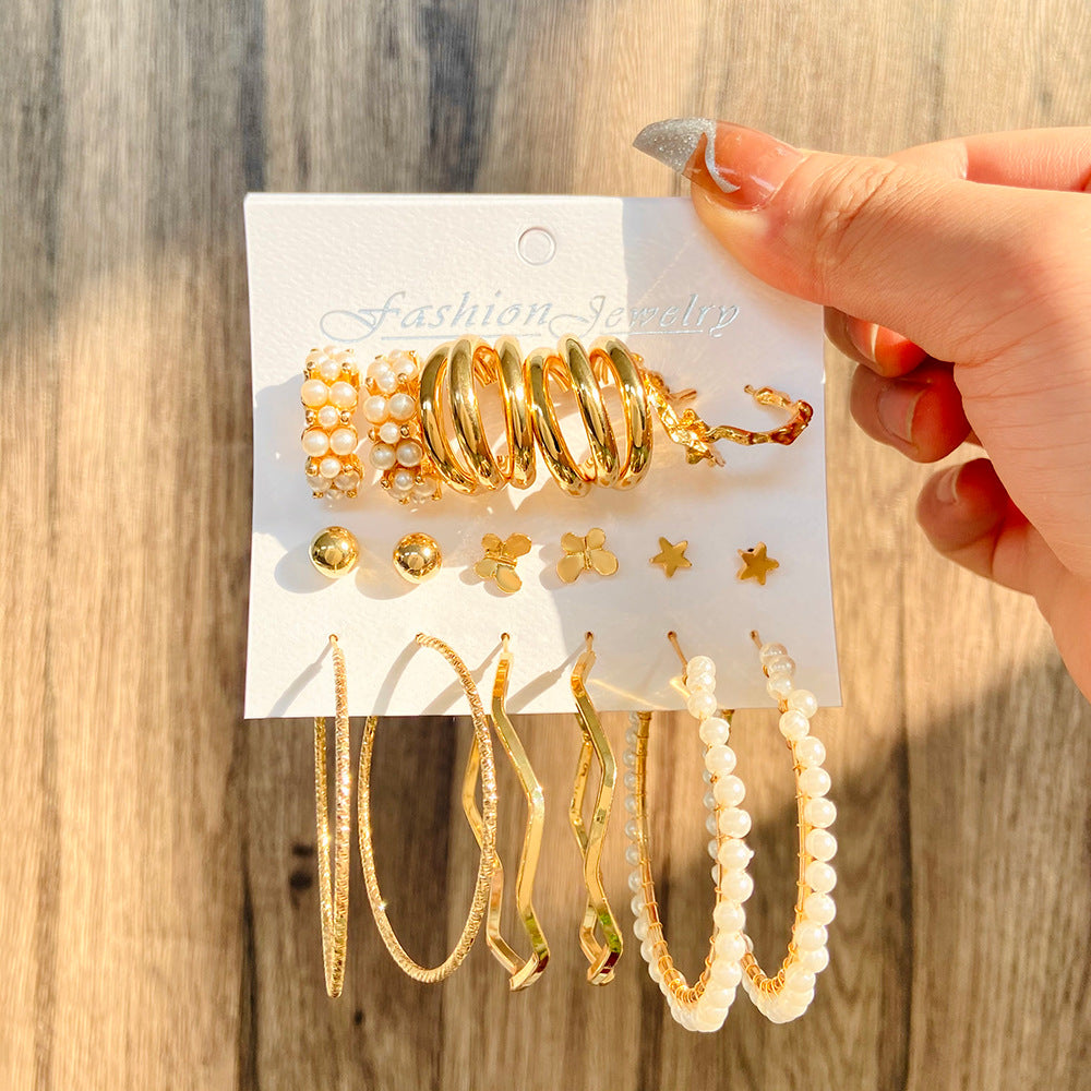 Gold Plated Stainless Steel Earrings