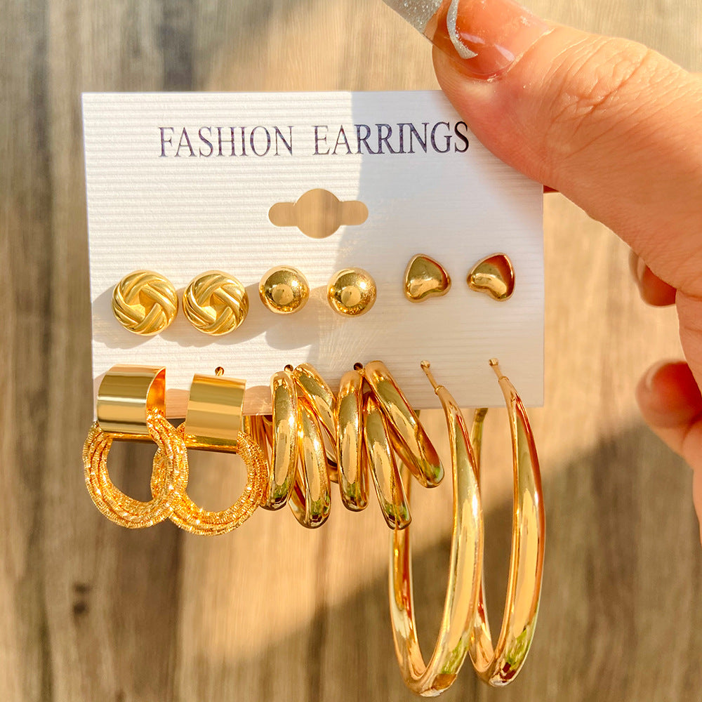 Gold Plated Stainless Steel Earrings