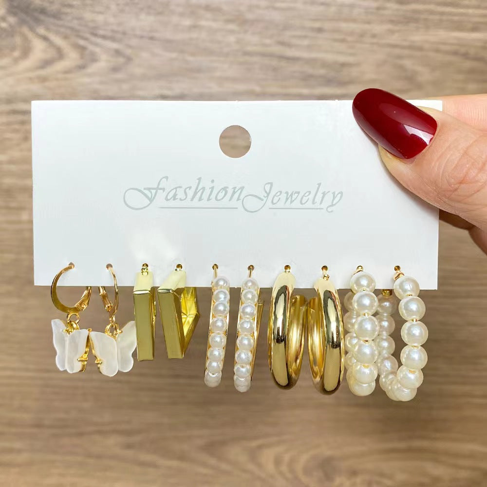 Gold Plated Stainless Steel Earrings