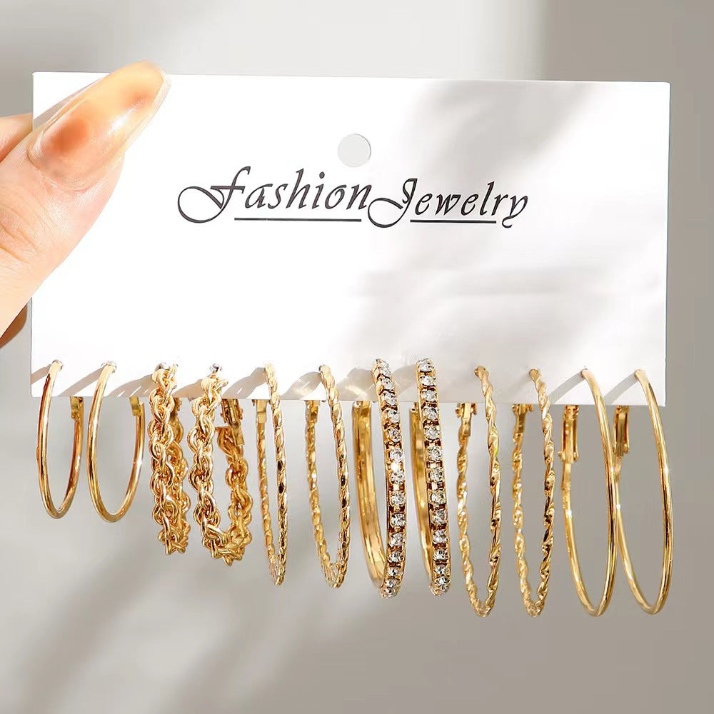 Gold Plated Stainless Steel Earrings