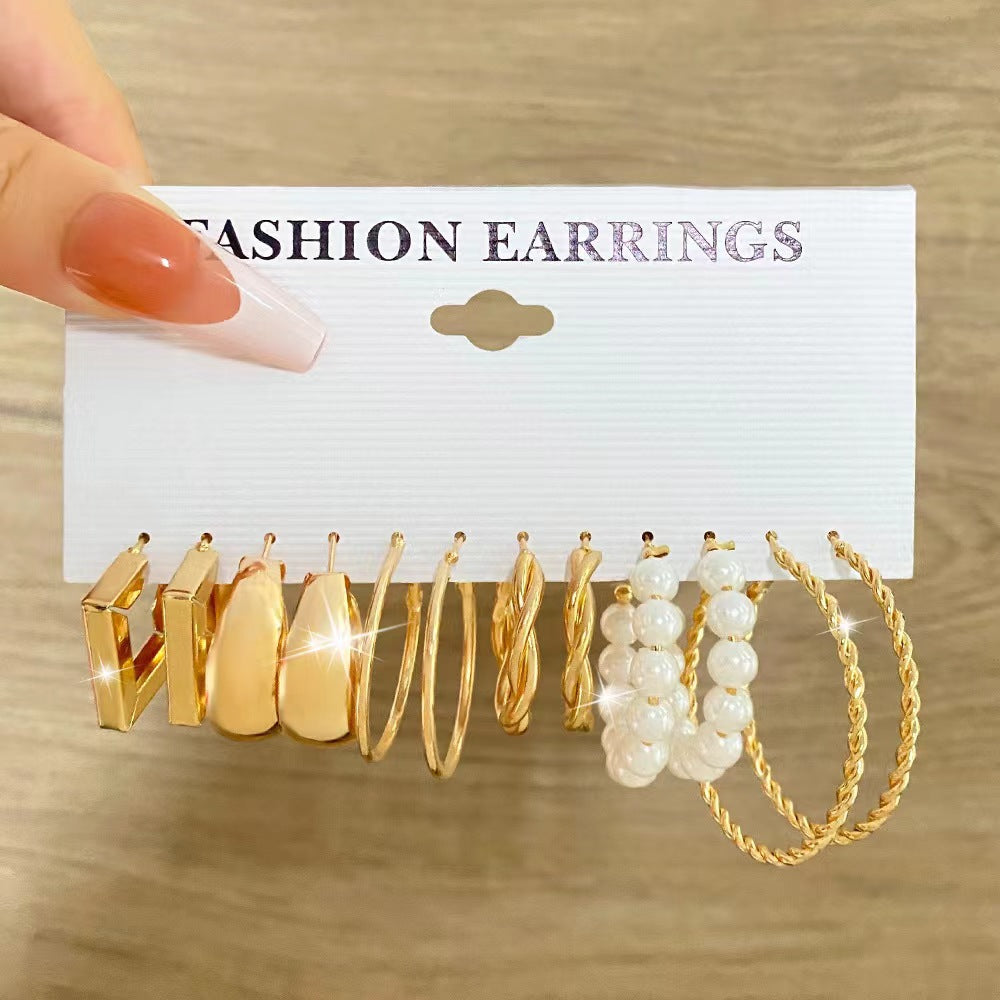 Gold Plated Stainless Steel Earrings