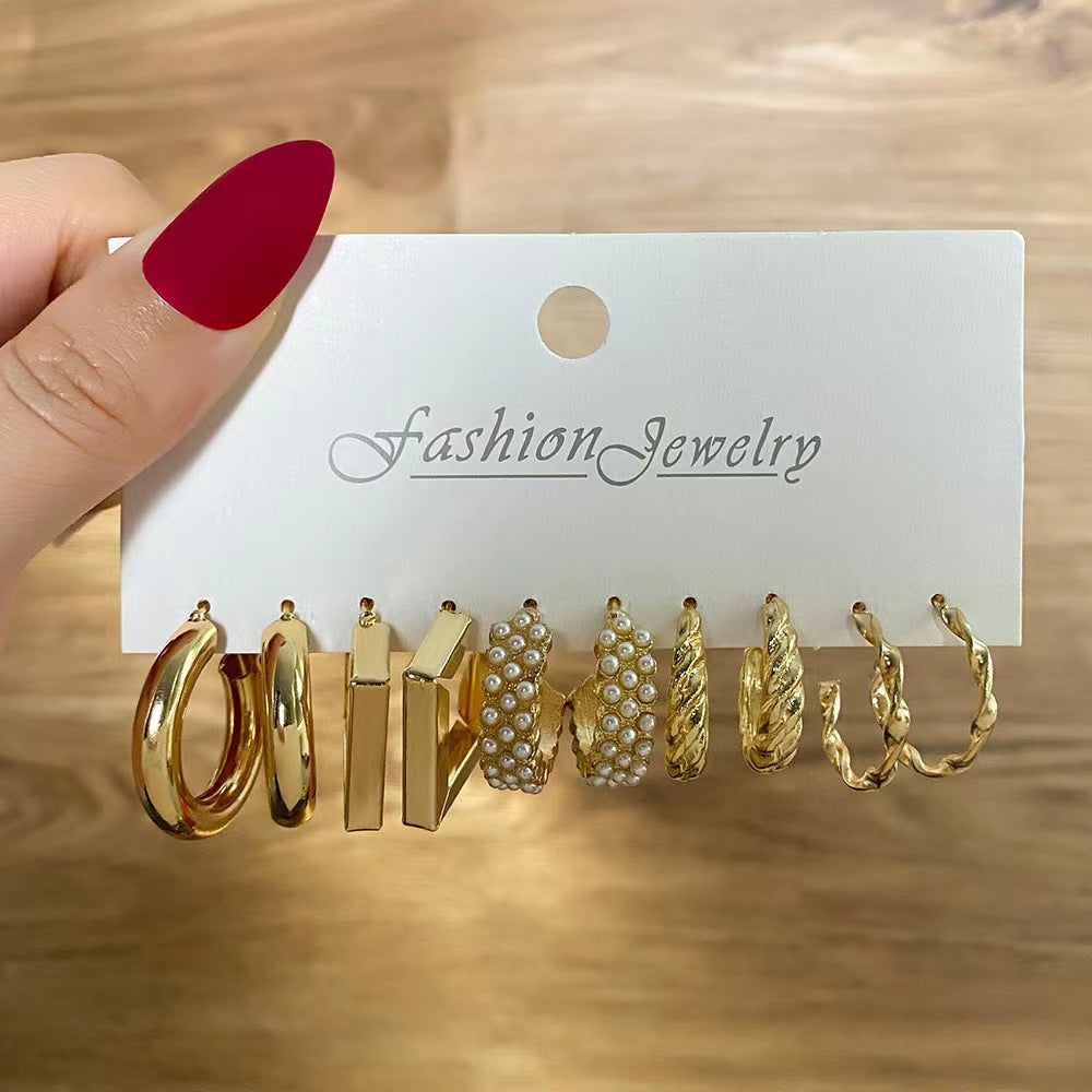 Gold Plated Stainless Steel Earrings