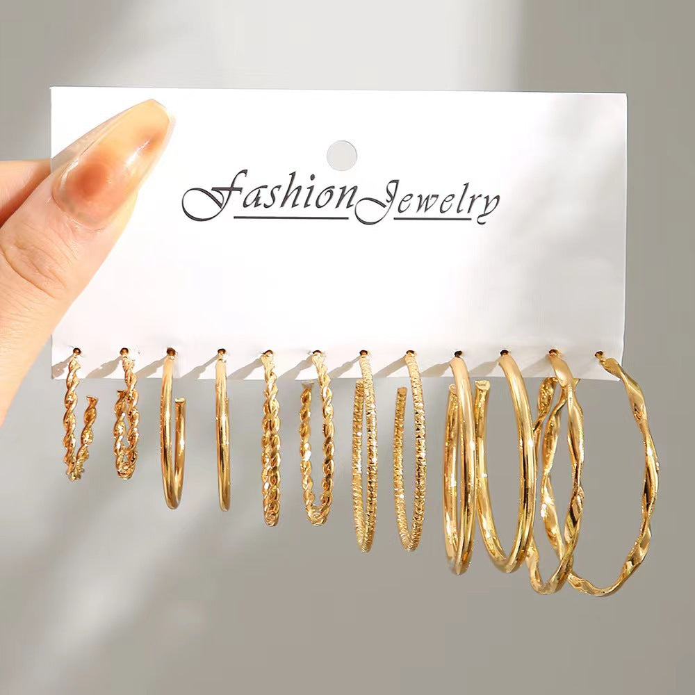 Gold Plated Stainless Steel Earrings