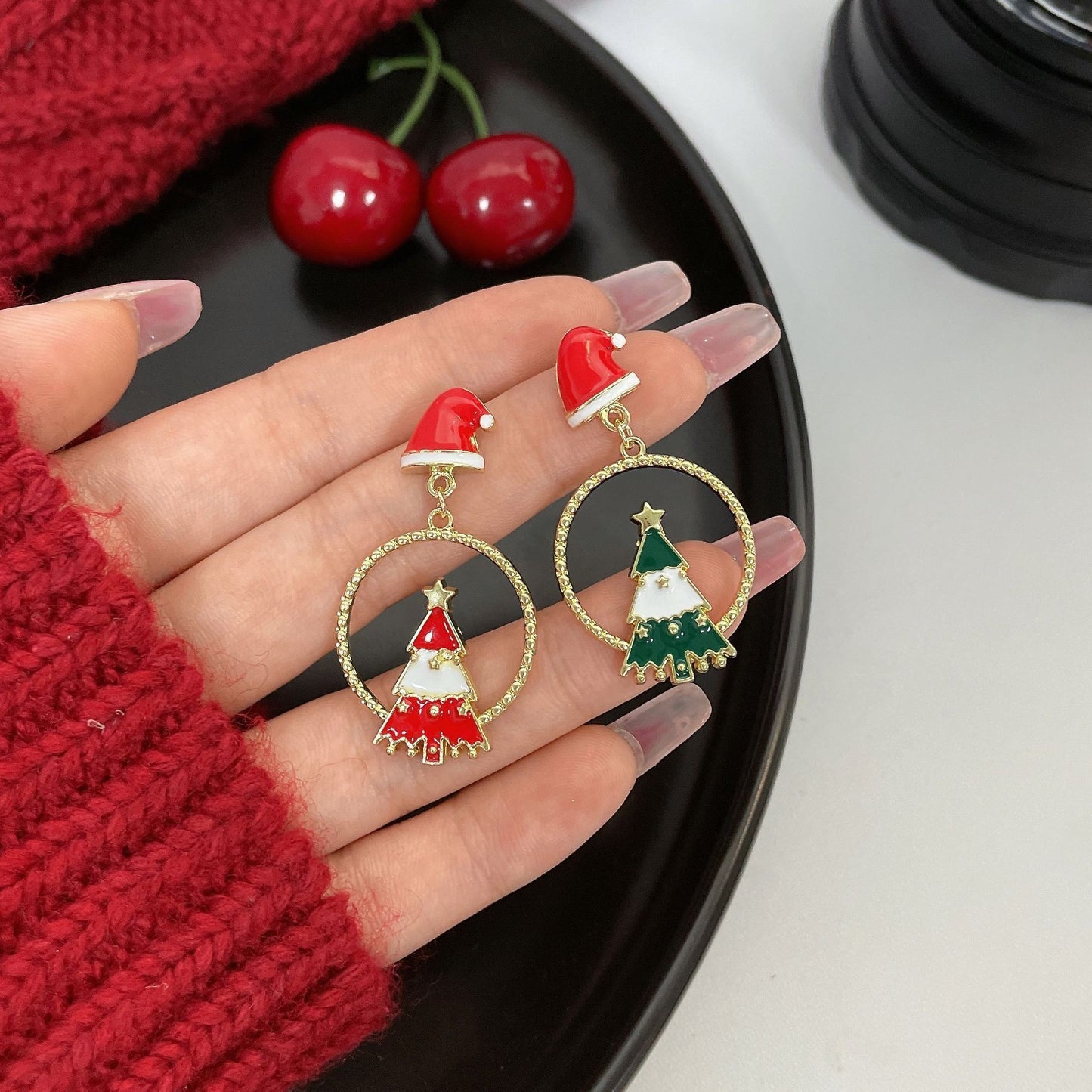 Christmas Dangle Earrings