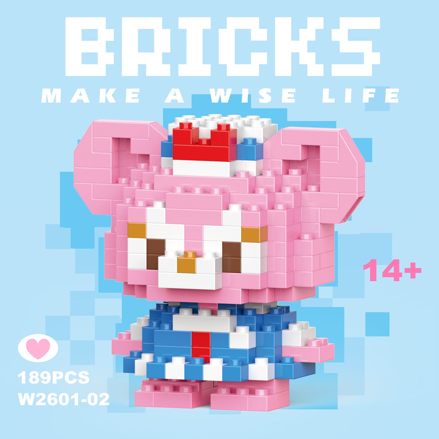 Small Building Bricks Le.go Gift