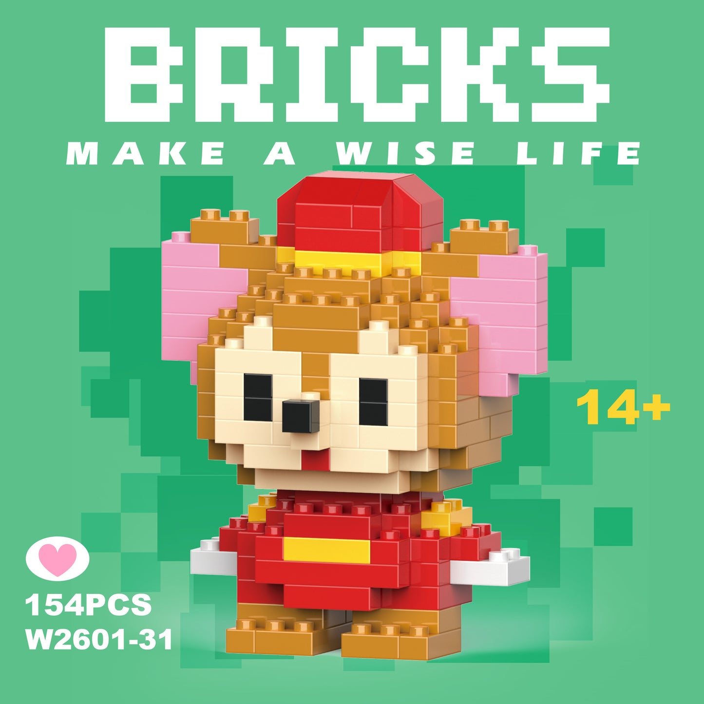 Small Building Bricks Le.go Gift