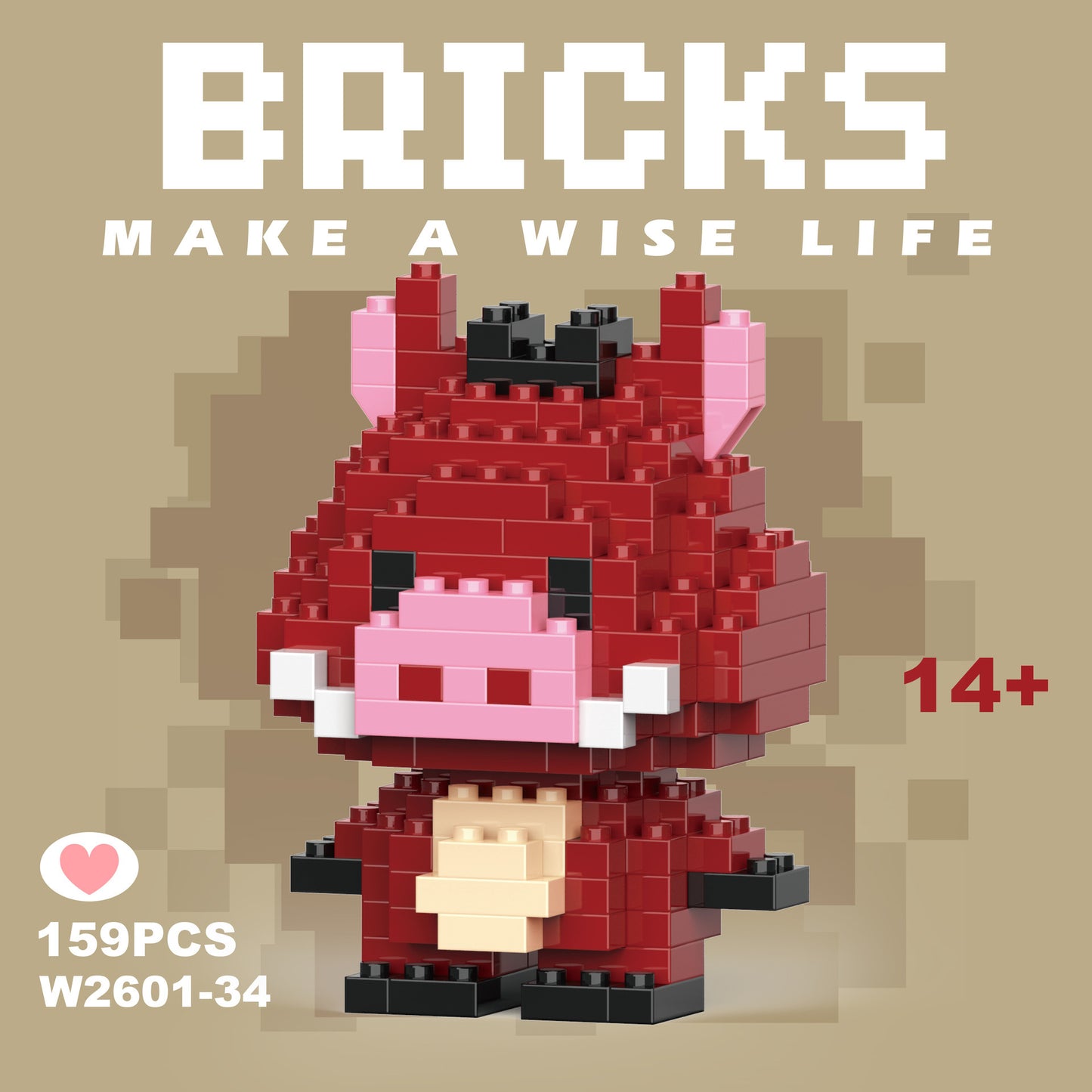 Small Building Bricks Le.go Gift