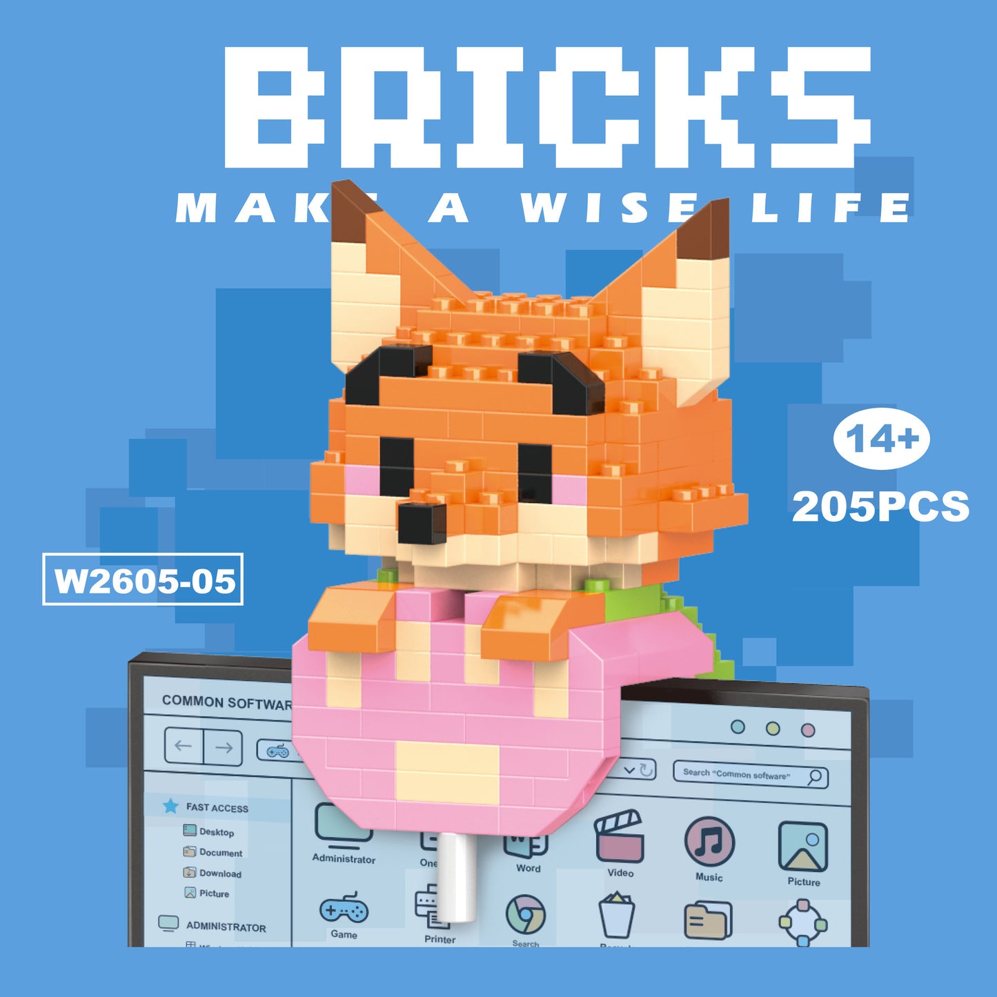 Small Building Bricks Le.go Gift