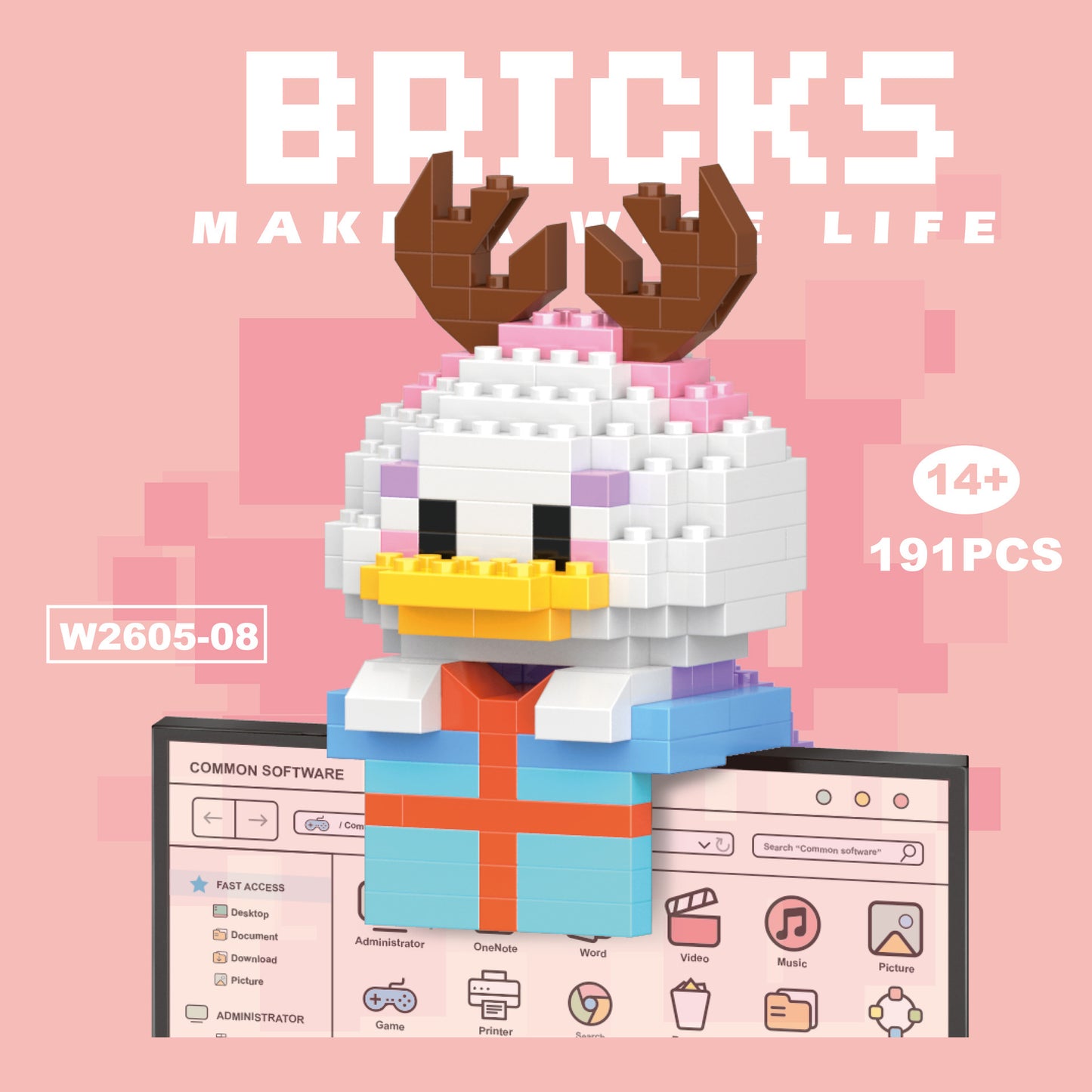 Small Building Bricks Le.go Gift