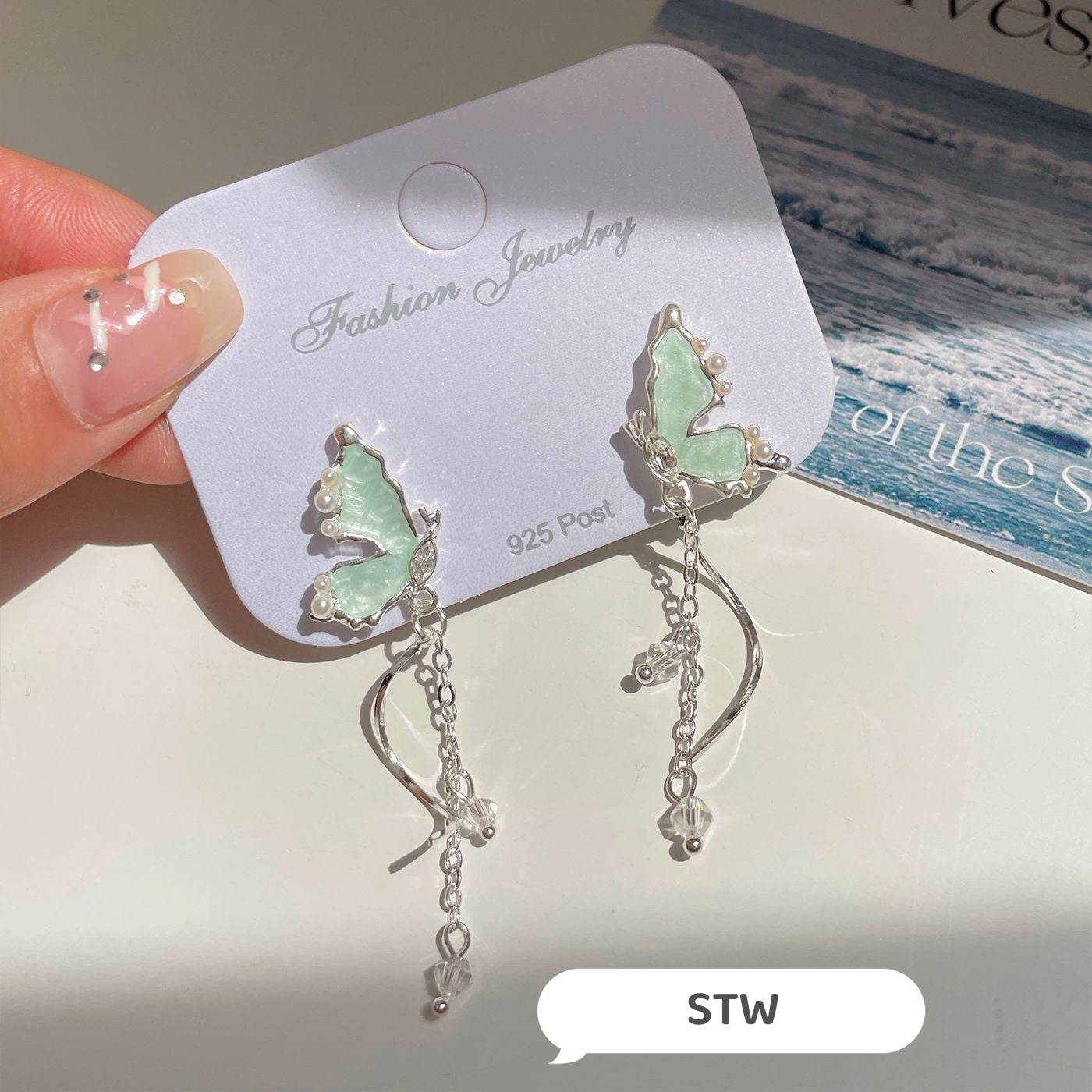 Oceanic Delicate Dangle Earrings