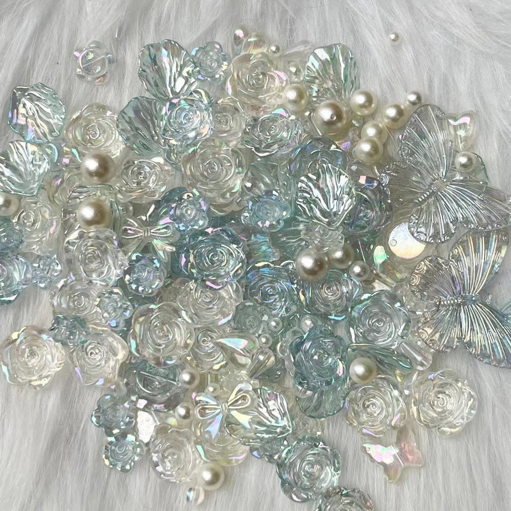 Baroque resin for decoration or beads chain