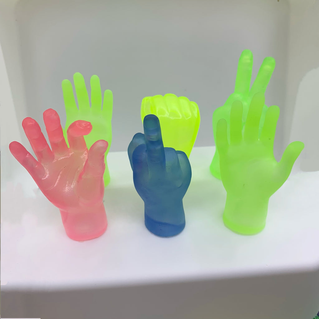Glowing Rubber Mini Cute Gloves （Strong Luminous）