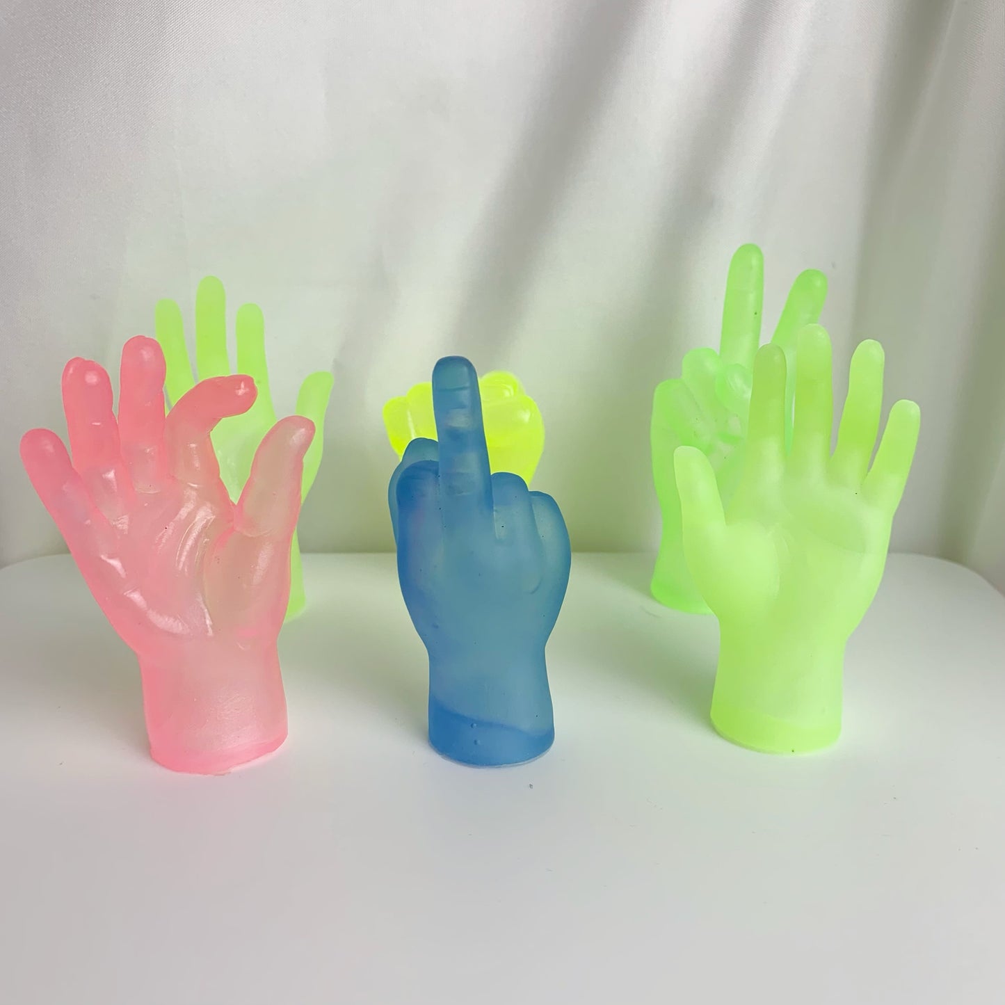 Glowing Rubber Mini Cute Gloves （Strong Luminous）