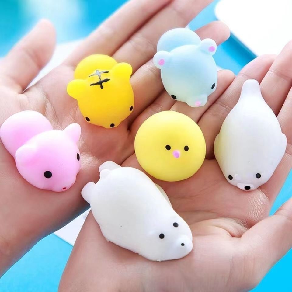 Luminous/UV Change Mochi Toys  Glow in the dark