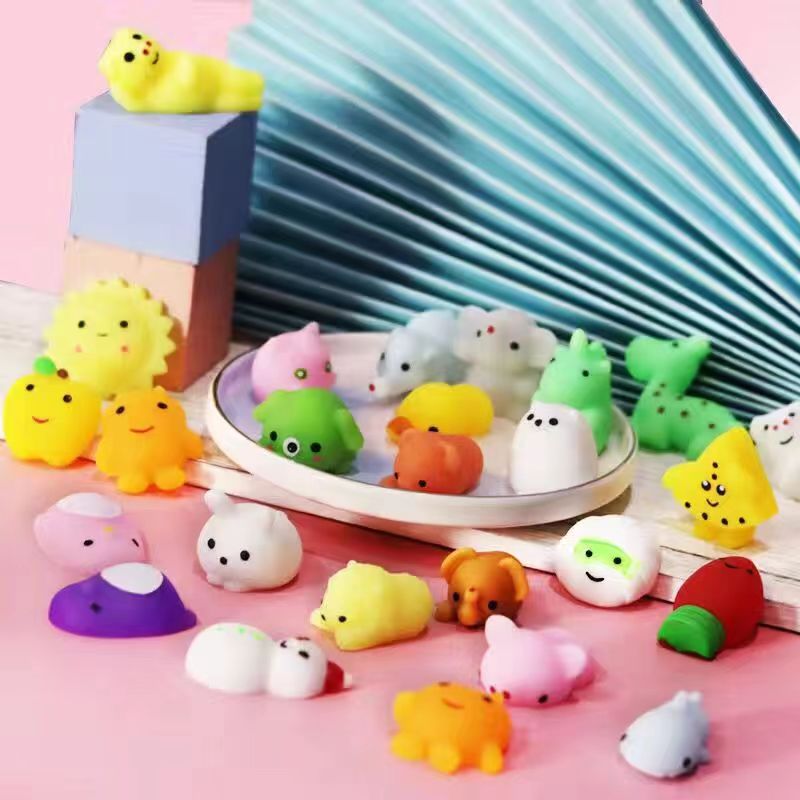 Luminous/UV Change Mochi Toys  Glow in the dark