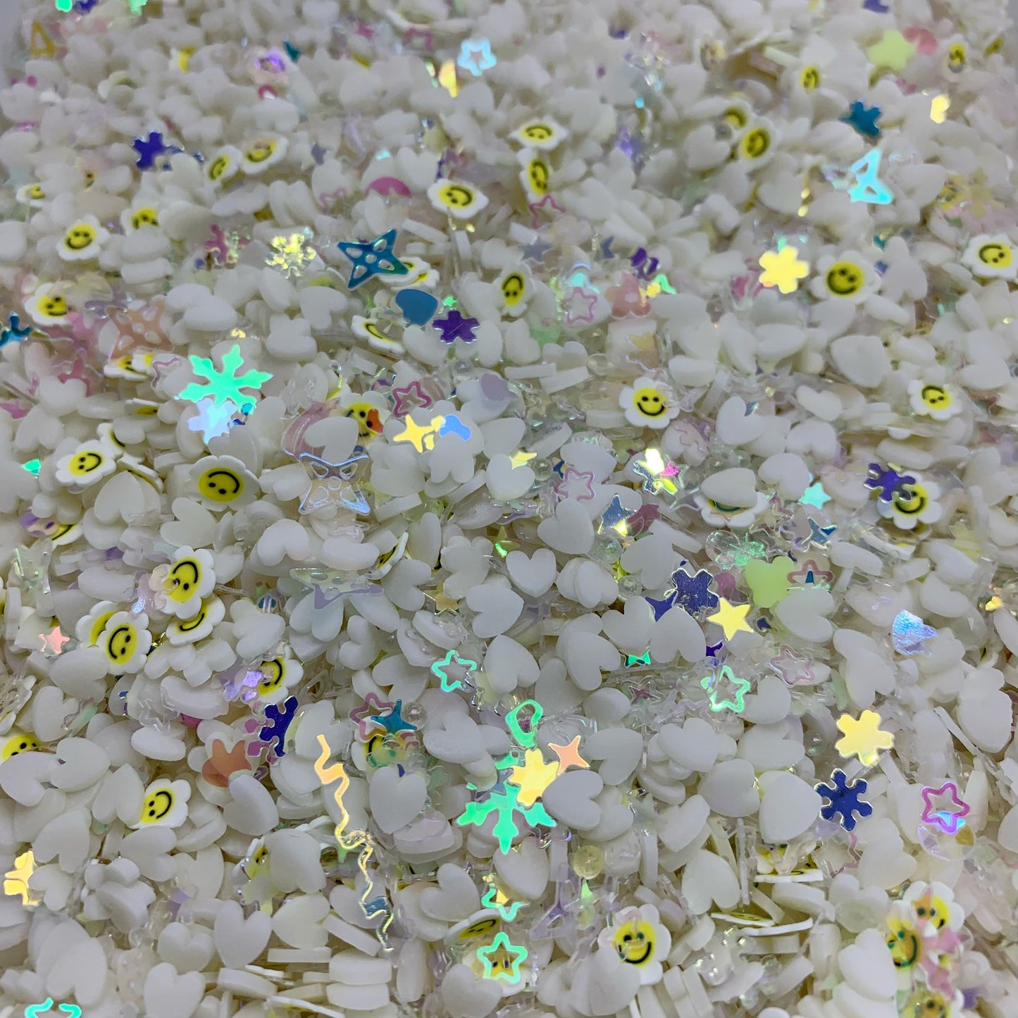 Glowing Patch Glitter Flakes  (Strong Luminous)