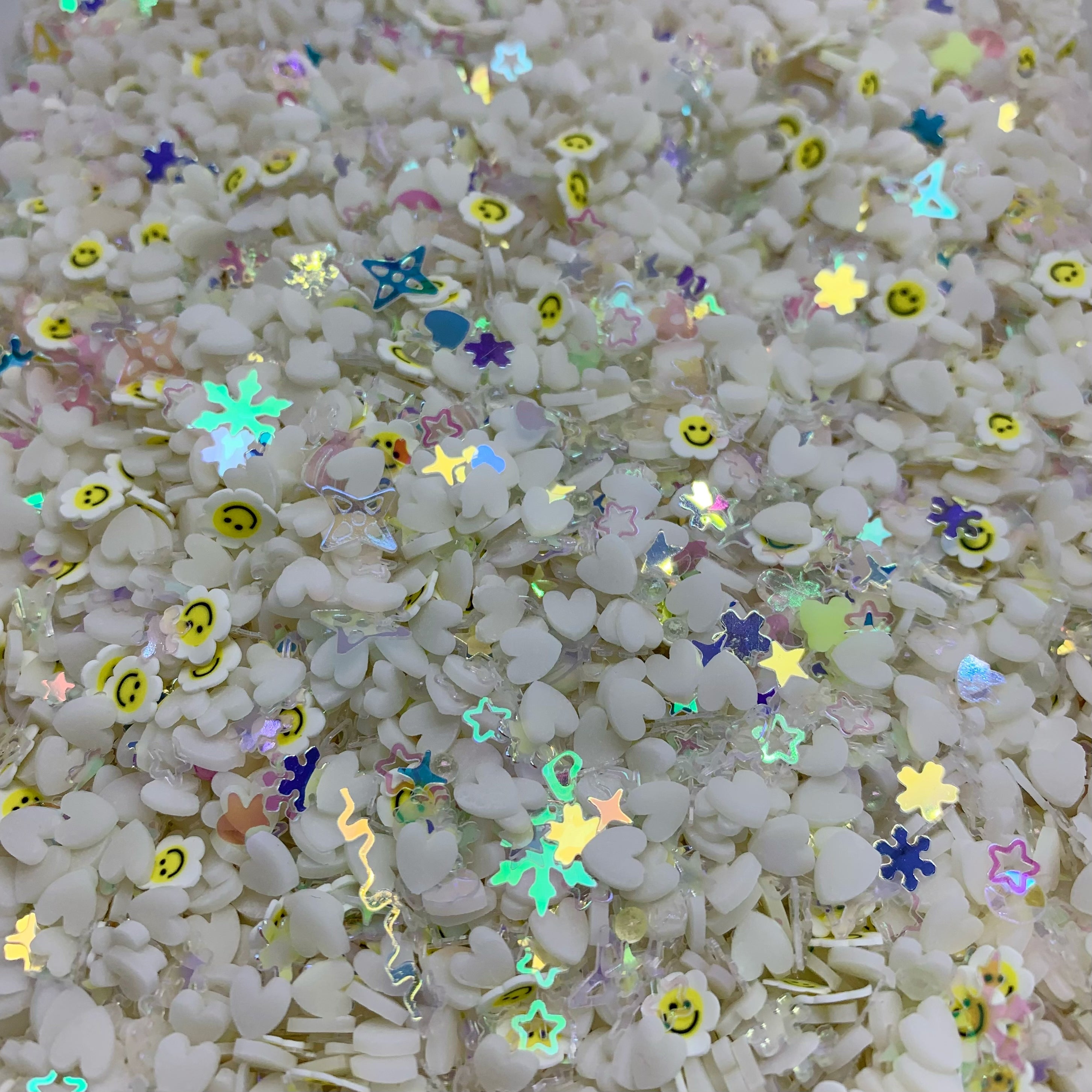 Glowing Patch Glitter Flakes  (Strong Luminous)
