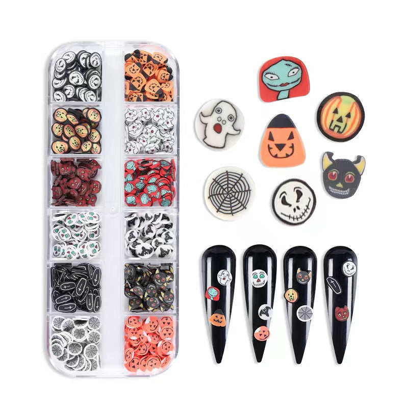 Mini Flakes Halloween/Fruit/flower/Christmas Series Set