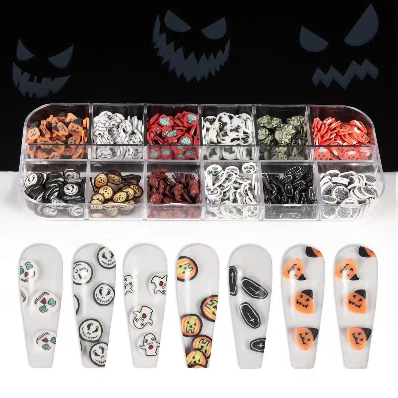 Mini Flakes Halloween/Fruit/flower/Christmas Series Set