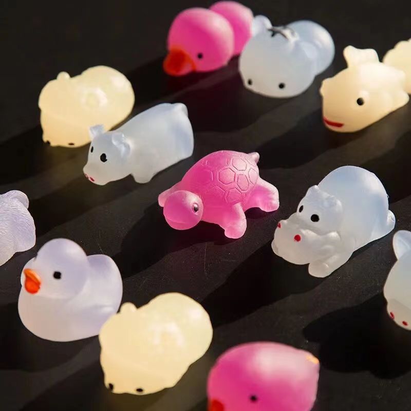 Luminous/UV Change Mochi Toys  Glow in the dark