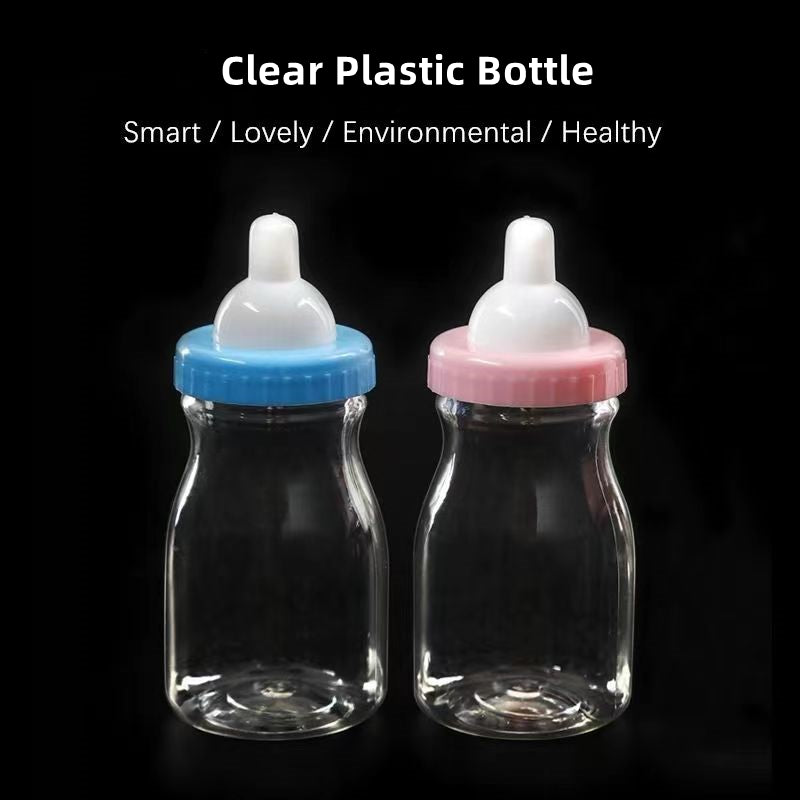 Cute Clear Plastic Bottle nice container for decoration