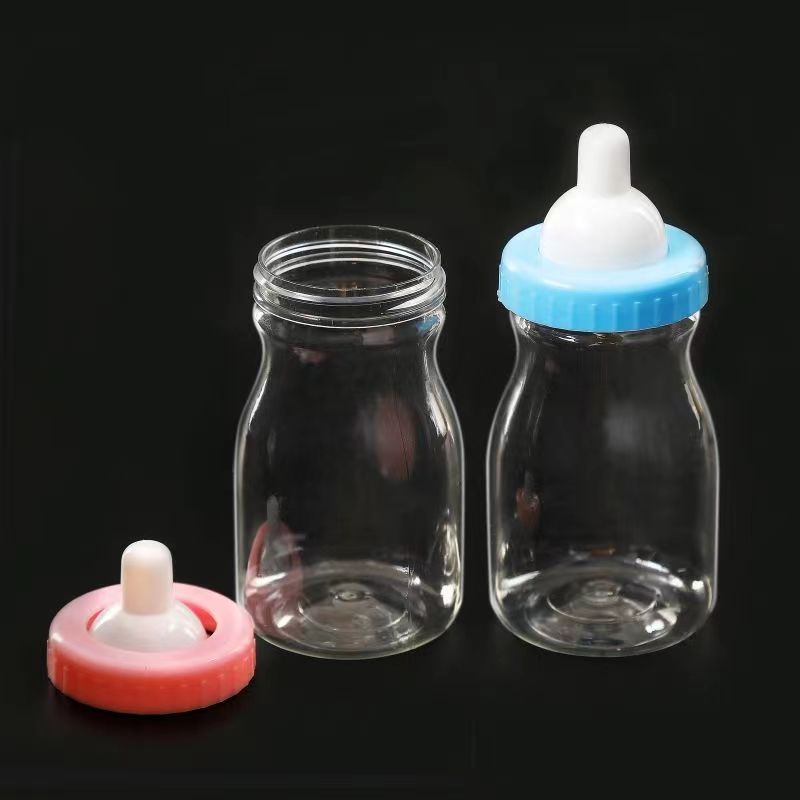 Cute Clear Plastic Bottle nice container for decoration