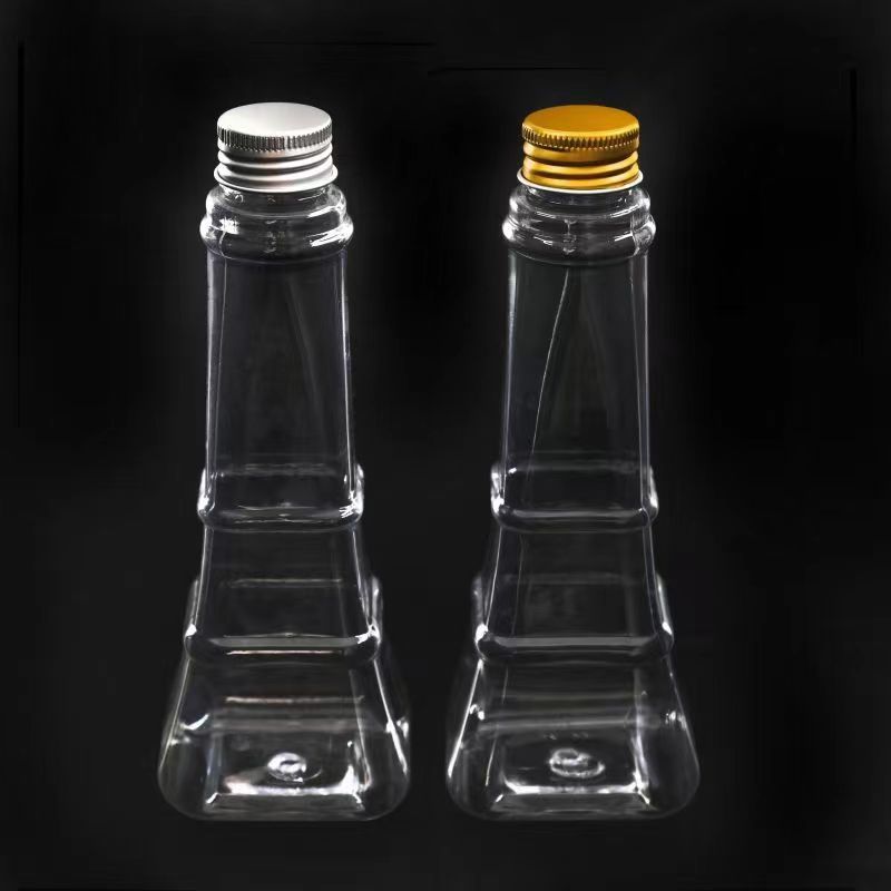 Cute Clear Plastic Bottle nice container for decoration